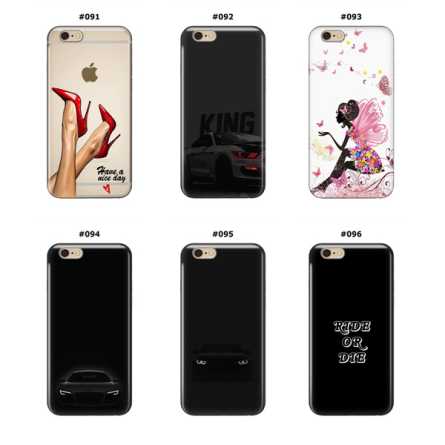 Silikonska Maskica za iPhone 6/6s - Šareni motivi 212000