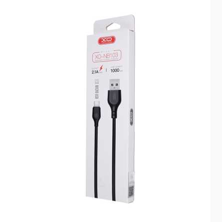 XO MicroUSB na USB kabel - 100cm - 2.1 A 255377
