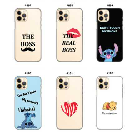 Silikonska Maskica za iPhone 12 Pro  - Šareni motivi 209884