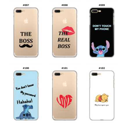 Silikonska Maskica za iPhone 7 Plus/8 Plus - Šareni motivi 211462