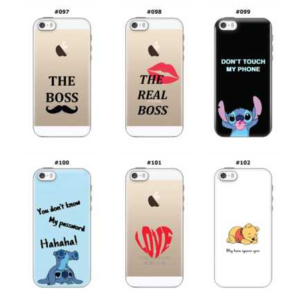 Silikonska Maskica za iPhone 5 / 5s / SE (2016) - Šareni motivi 212178
