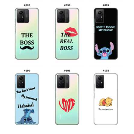Silikonska Maskica za Redmi Note 12s  - Šareni motivi 218217