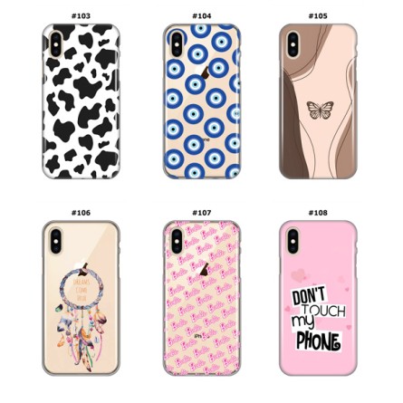 Silikonska Maskica za iPhone X/XS - Šareni motivi 211222