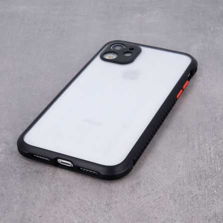 Defender Hybrid Silikonska Anti Shock Maskica za Galaxy S20 - Crna 129639