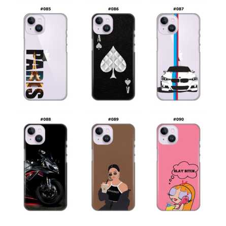 Silikonska Maskica za iPhone 14 - Šareni motivi 208029