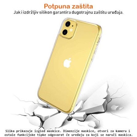 Ultra tanka Prozirna Silikonska maskica za Huawei P Smart Pro 126602