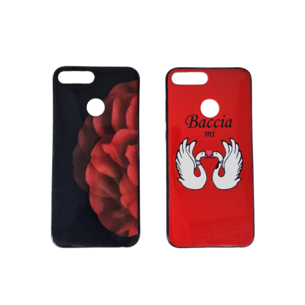 Silikonska šarena maskica s motivom - Honor 9 Lite 219833