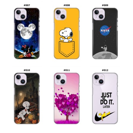 Silikonska Maskica za iPhone 14 - Šareni motivi 208013