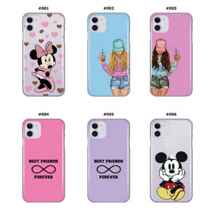 Silikonska Maskica za iPhone 11 - Šareni motivi 210227