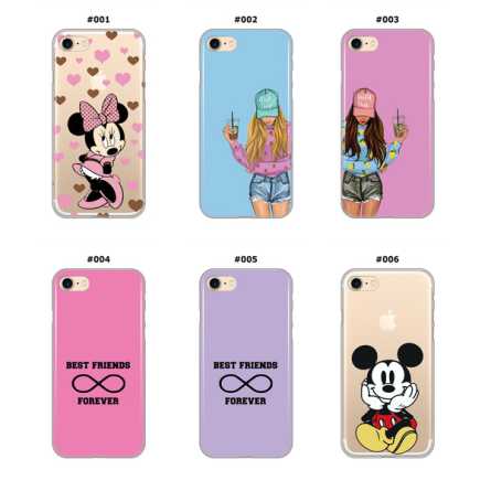 Silikonska Maskica za iPhone 7 / 8 / SE 2020 - Šareni motivi 211622