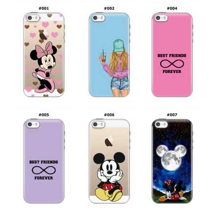 Silikonska Maskica za iPhone 5 / 5s / SE (2016) - Šareni motivi 212163