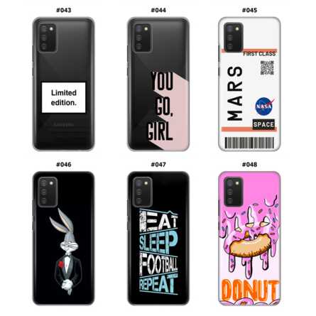 Silikonska Maskica za Galaxy A03S  - Šareni motivi 180584