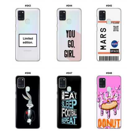 Silikonska Maskica za Galaxy A21s  - Šareni motivi 180598