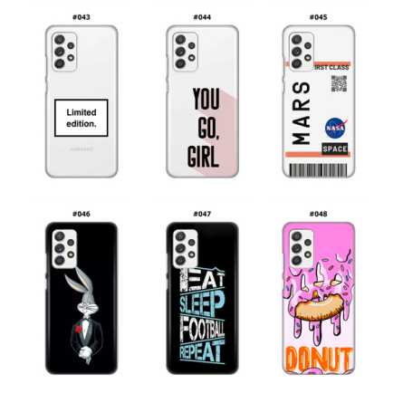 Silikonska Maskica za Galaxy A52 / A52 (5G) / A52s - Šareni motivi 180552