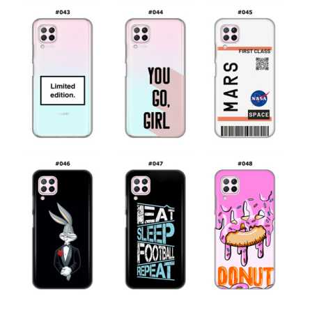 Silikonska Maskica za P40 Lite - Šareni motivi 180586