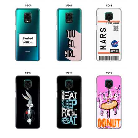 Silikonska Maskica za Redmi Note 9 Pro / Note 9s / Note 9 Pro Max - Šareni motivi 180576