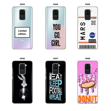 Silikonska Maskica za Redmi Note 9  - Šareni motivi 180594