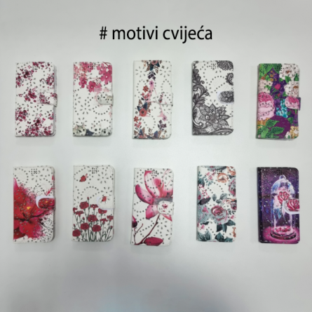 Preklopna maskica s cirkonima za Galaxy J7 (2017) - Više motiva 164021