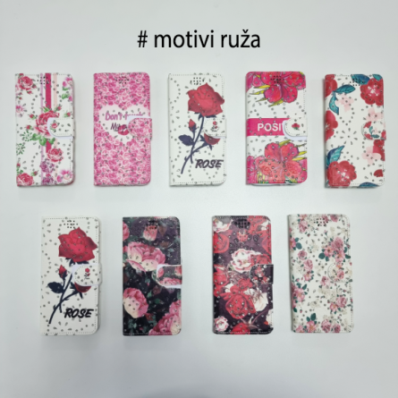 Preklopna maskica s cirkonima za P10 Plus - Više motiva 164323