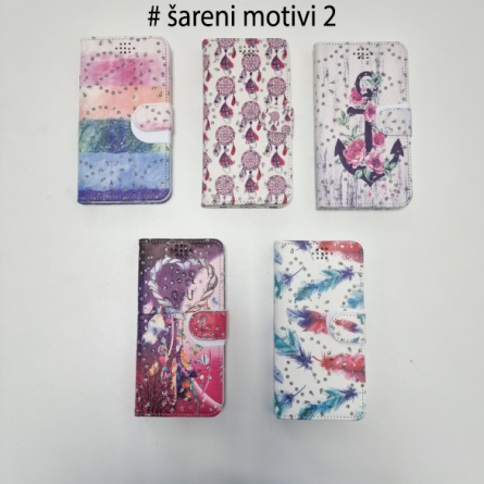 Preklopna maskica s cirkonima za Galaxy S10 Plus - Više motiva 164064