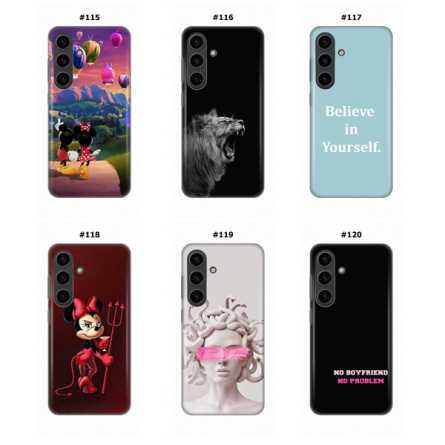 Silikonska Maskica za Galaxy A54 - Šareni motivi         217216