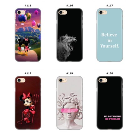 Silikonska Maskica za iPhone 7 / 8 / SE 2020 - Šareni motivi 211646