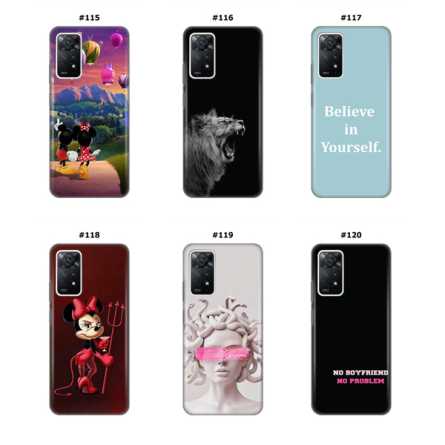 Silikonska Maskica za Redmi Note 12 Pro (4G)  - Šareni motivi 216573
