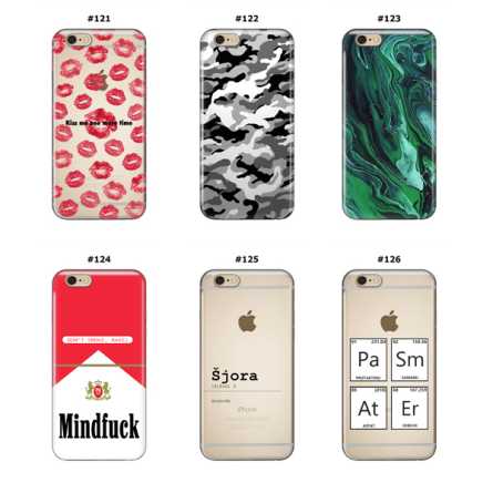 Silikonska Maskica za iPhone 6 Plus/6s Plus - Šareni motivi 211822