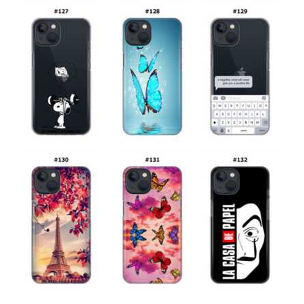 Silikonska Maskica za iPhone 13  - Šareni motivi 208641