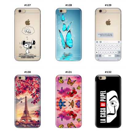 Silikonska Maskica za iPhone 6 Plus/6s Plus - Šareni motivi 211823