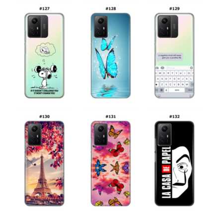 Silikonska Maskica za Redmi Note 12s  - Šareni motivi 218222
