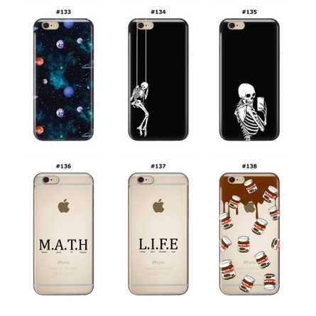Silikonska Maskica za iPhone 6/6s - Šareni motivi 212007