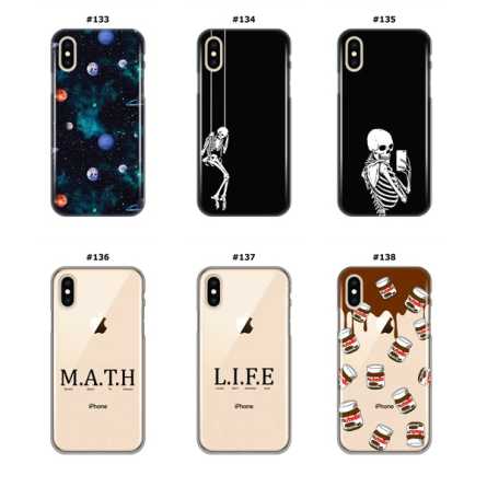 Silikonska Maskica za iPhone X/XS - Šareni motivi 211226