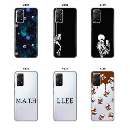 Silikonska Maskica za Redmi Note 12 Pro (4G)  - Šareni motivi 216576