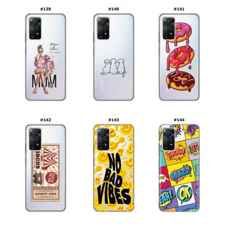 Silikonska Maskica za Redmi Note 12 Pro (4G)  - Šareni motivi 216578