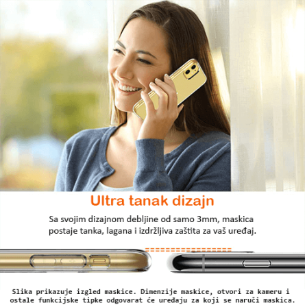 Ultra tanka Prozirna Silikonska maskica za Xiaomi Mi 10T / Mi 10T Pro 122985