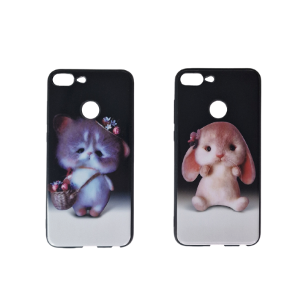 Silikonska šarena maskica s motivom - Honor 9 Lite 219825