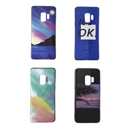 Silikonska šarena maskica s motivom - Galaxy S9 222779