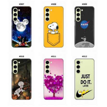 Silikonska Maskica za Galaxy S23 FE - Šareni motivi 218467