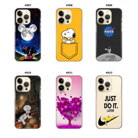 Silikonska Maskica za iPhone 15 Pro Max - Šareni motivi 214706