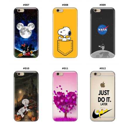 Silikonska Maskica za iPhone 6 Plus/6s Plus - Šareni motivi 211802