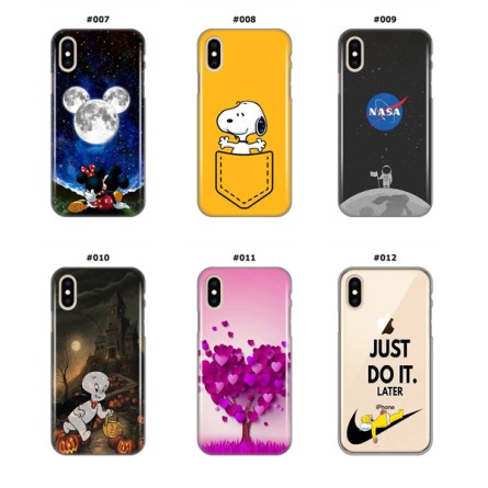 Silikonska Maskica za iPhone X/XS - Šareni motivi 211211