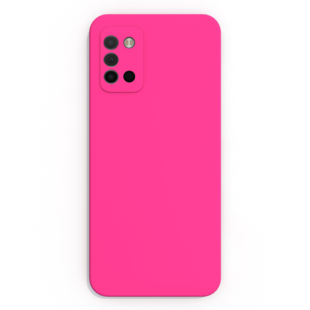 Silikonska Maskica za Samsung Galaxy A03s - Tamno roza 222728