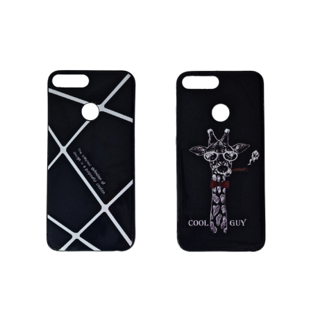 Silikonska šarena maskica s motivom - Honor 9 Lite 219832