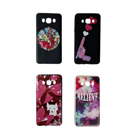 Silikonska šarena maskica s motivom - Galaxy S6 224248