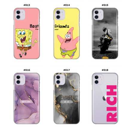 Silikonska Maskica za iPhone 11 - Šareni motivi 210232