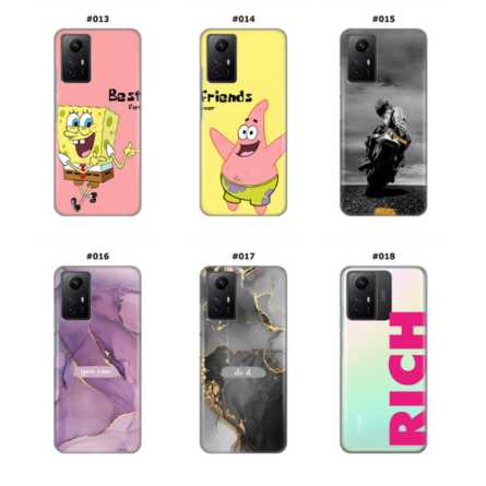 Silikonska Maskica za Redmi Note 12s  - Šareni motivi 218203