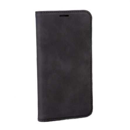 Smart Suede Preklopna Maskica za Samsung Galaxy A14 / A14 (5G) - Crna 259314