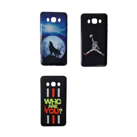 Silikonska šarena maskica s motivom - Galaxy S6 224251