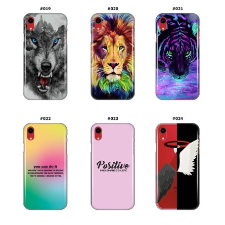 Silikonska Maskica za iPhone XR - Šareni motivi 210930